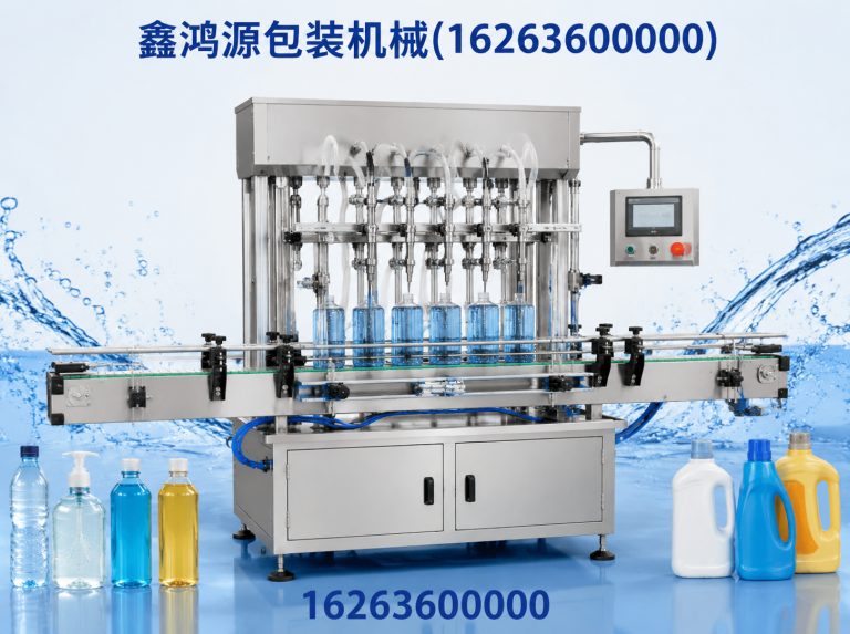 潍坊调味品灌装机展示图